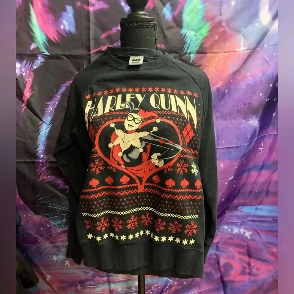 Harlequin Quinn sweater